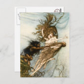 Rhein Maidens und Alberich Postkarte (Vorne/Hinten)