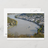 Rhein Postkarte (Vorne/Hinten)