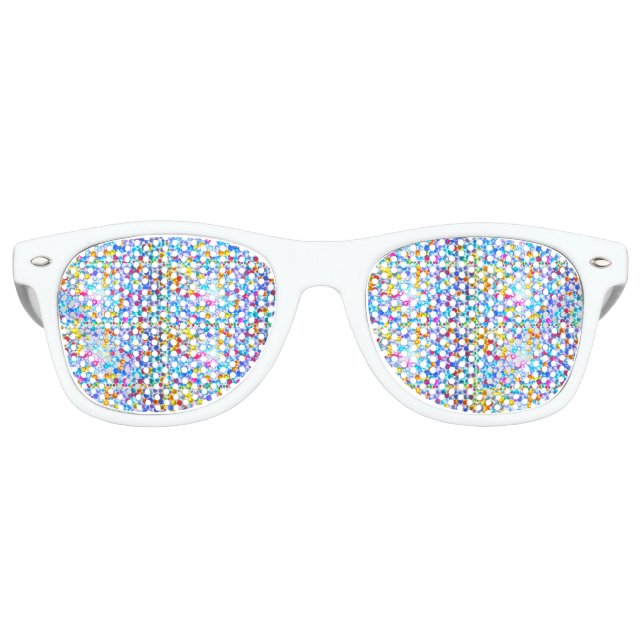 Rhein-Stone-Sonnenbrille Partybrille (Vorderseite)