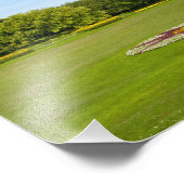 Rheinaue Park in Bonn Foto Print (Ecke)