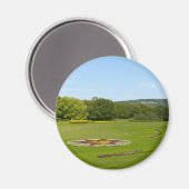 Rheinaue Park in Bonn Magnet (Vorderseite/Rückseite)