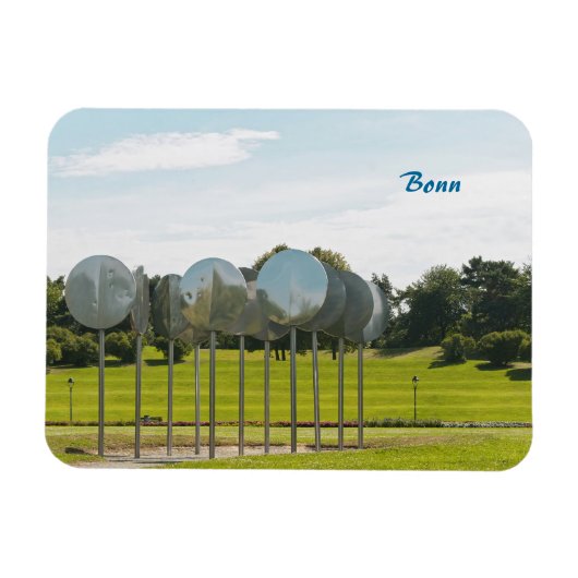 Rheinaue Park in Bonn Magnet (Horizontal)