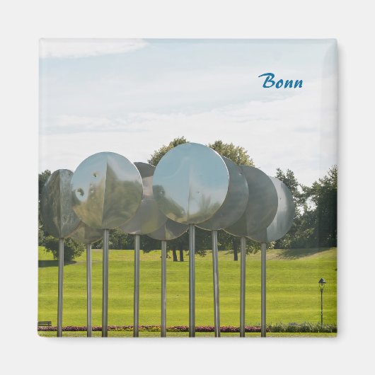Rheinaue Park in Bonn Magnet (Vorne)