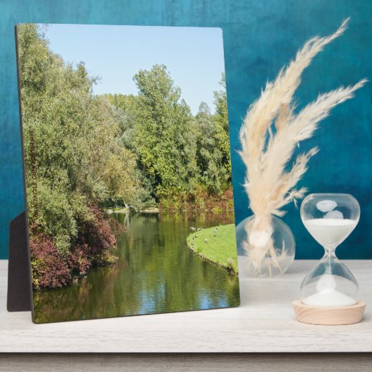 Rheinaue Park Plaque Fotoplatte (Seite)