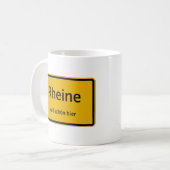 Rheine Tasse Kaffeetasse Teetasse (Vorderseite Links)