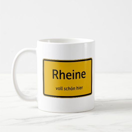 Rheine Tasse Kaffeetasse Teetasse (Links)