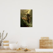 Rheingold, erste Szene, 1888 Poster (Küche)