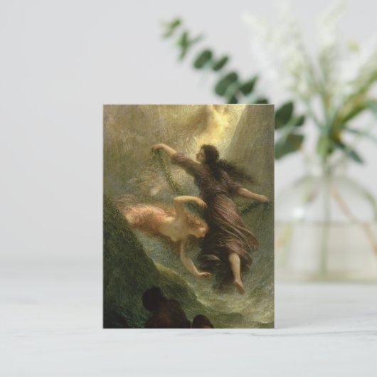 Rheingold, erste Szene, 1888 Postkarte (Stehend Vorderseite)