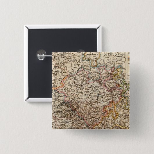 Rheinisch-Preußen, Westfalen, HessenNassau Button (Vorne & Hinten)