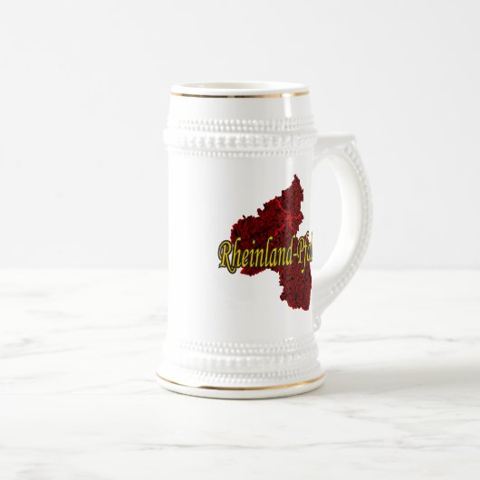 Rheinland-Pfalz Bierglas (VorderseiteRechts)