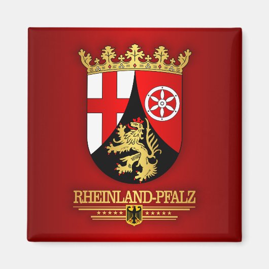 Rheinland-Pfalz COA Magnet (Vorne)