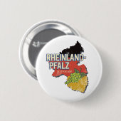 Rheinland-Pfalz Deutschland Bundesstaatlicher Staa Button (Vorne & Hinten)
