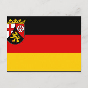 Rheinland-Pfalz, Deutschland Postkarte