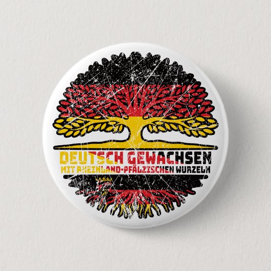 Rheinland-Pfalz Deutschland Wurzeln Button (Vorderseite)