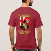 Rheinland-Pfalz (Rheinland-Pfalz) COA T-Shirt (Rückseite)