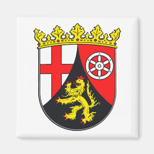 Rheinland-Pfalz Wappen Magnet