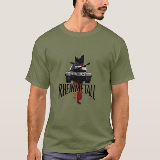 Rheinmetall Leopard 2 Panzer T-Shirt (Vorderseite)