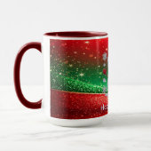 Rheinstein-Schneemann-Feiertagsbecher Tasse (Links)
