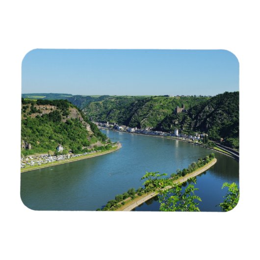 Rheintal an der Loreley Magnet (Horizontal)