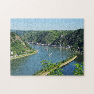 Rheintal an der Loreley Puzzle