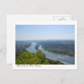Rheintal bei Bonn, Deutschland Postkarte (Vorne/Hinten)