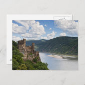 Rheintal - Burg Rheinstein Postkarte (Vorne/Hinten)