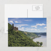 Rheintal - Castle Maus Postkarte (Vorne/Hinten)