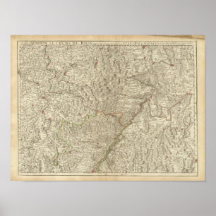 Rheintal, Frankreich 2 Poster