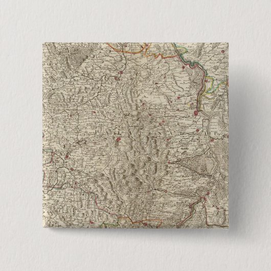 Rheintal, Frankreich Button (Vorderseite)