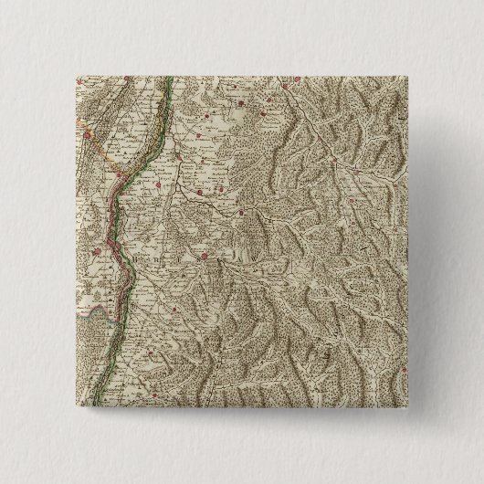 Rheintal, Frankreich Button (Vorderseite)