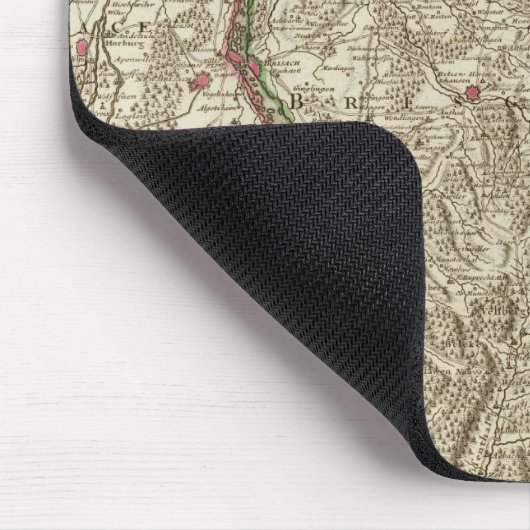 Rheintal, Frankreich Mousepad (Ecke)