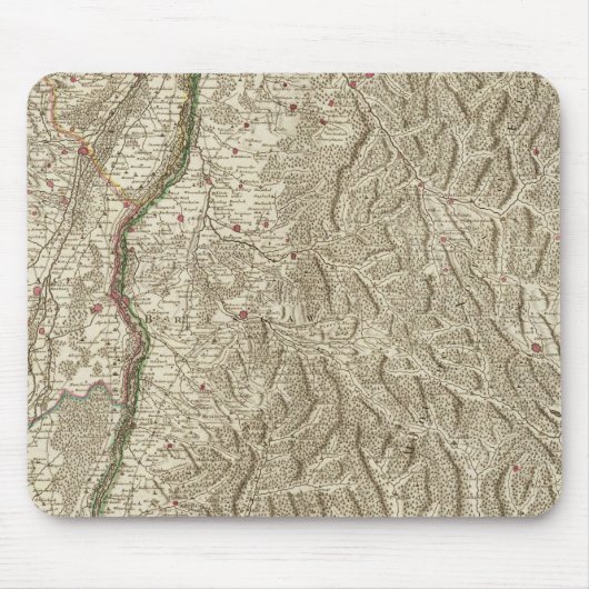 Rheintal, Frankreich Mousepad (Vorne)
