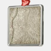 Rheintal, Frankreich Silbernes Ornament (Links)