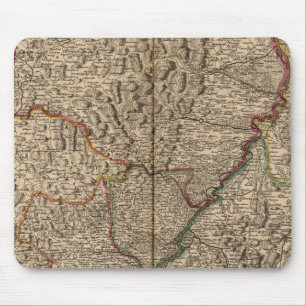 Rheintal in Deutschland und Frankreich Mousepad