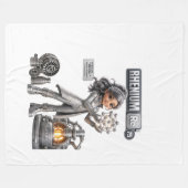 Rhenium-Charakter von ATOMIVRA™ Fleecedecke (Vorderseite (Horizontal))