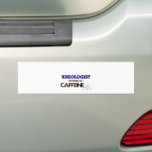 Rheologist trieb durch Koffein an Autoaufkleber (Auf Auto)