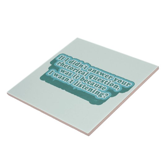 Rhetorische Fragen Funny Grammar Fliese (Seite)