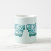 Rhetorische Fragen Funny Grammar Kaffeetasse (Mittel)