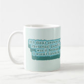Rhetorische Fragen Funny Grammar Kaffeetasse (Links)
