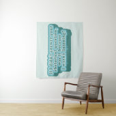 Rhetorische Fragen Funny Grammar Wandteppich (Beispiel)