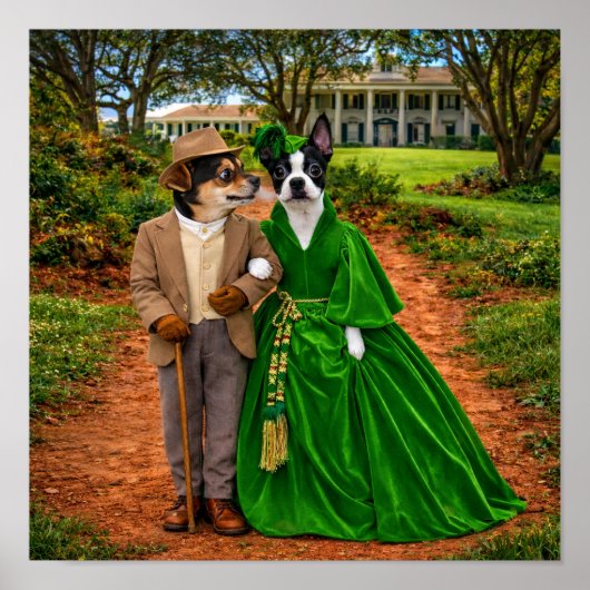 "Rhett & Scarlett" Poster (Vorne)