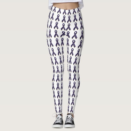 Rheumatische Krankheits-Bewusstseins-Band-Leggings Leggings (Vorderseite)