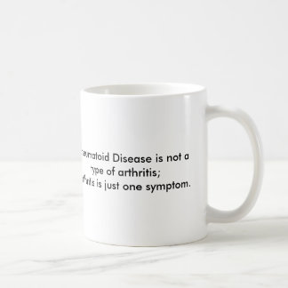 Rheumatisches Krankheits-Bewusstsein Kaffeetasse