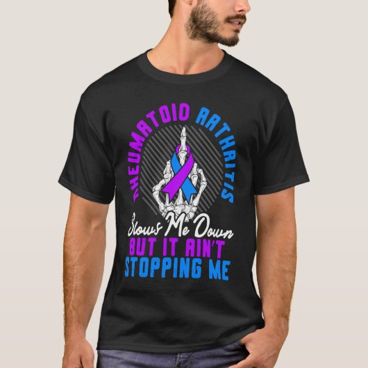 Rheumatoid Arthritis Warrior Autoimmune Disorder T-Shirt (Vorderseite)
