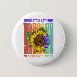 Rheumatoide Arthritis Aufklärung Monat Band Gesch Button