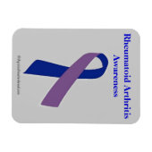 Rheumatoide Arthritis Bewusstsein Magnet (Horizontal)