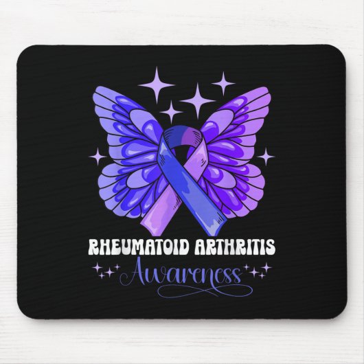 Rheumatoide Arthritis Bewusstsein Mousepad (Vorne)