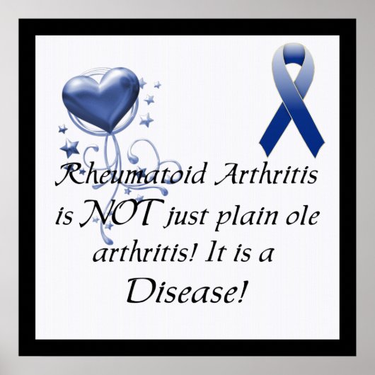 Rheumatoide Arthritis ist nicht nur eine.. Poster (Vorne)