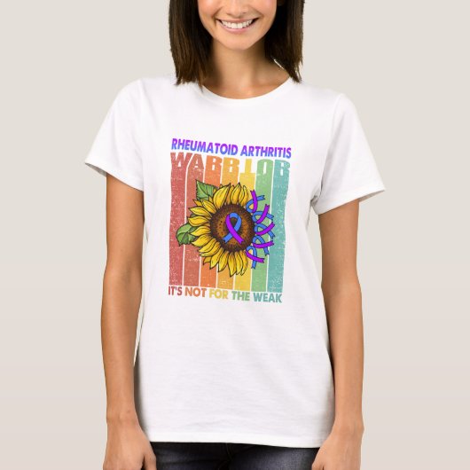 Rheumatoide Arthritis Krieger Es ist nicht für die T-Shirt (Vorderseite)