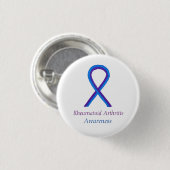 Rheumatoide Arthritis Sensibilisierungsband für da Button (Vorne & Hinten)